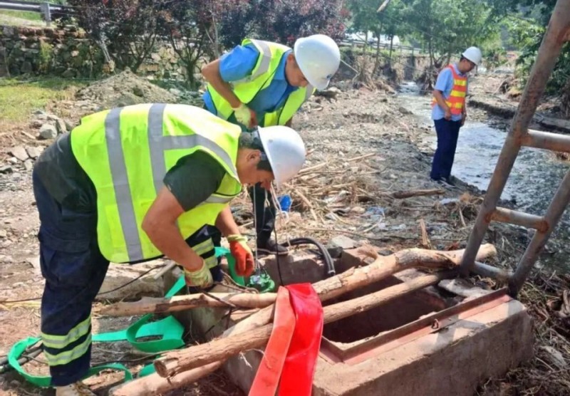 北京受灾行政村供电、通信、供水全部恢复