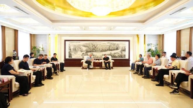 山西省商标品牌标准化建设促进会专家领导莅临中德集团指导调研