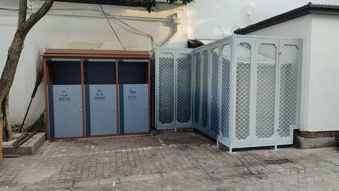 老旧垃圾亭“变身记” 居民直呼“舒心”