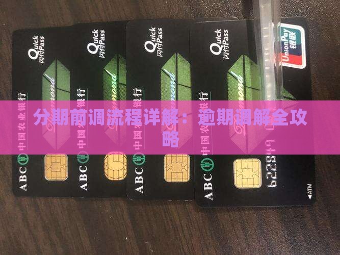 分期前调流程详解：逾期调解全攻略