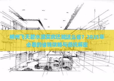 郴州飞天碧水源周边买房优惠