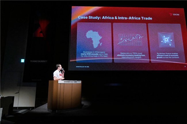 波场TRON在TEAMZ Summit 2025：区块链赋能全球商业愿景